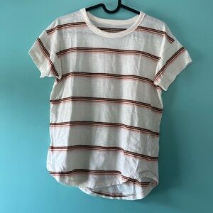 Size S Madewell striped tshirt